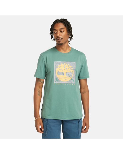 Timberland Front Graphic T-shirt For Sea Pine