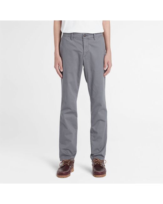 Timberland Sargent Lake Stretch Chino Trousers For Grey