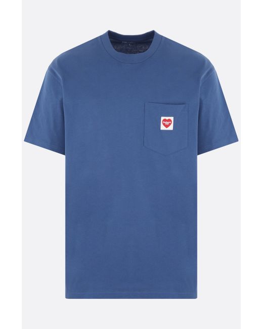 Carhartt Wip organic cotton t-shirt with Heart logo patch Man