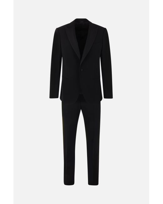 Giorgio Armani Soho wool two-pieces tuxedo suit Man