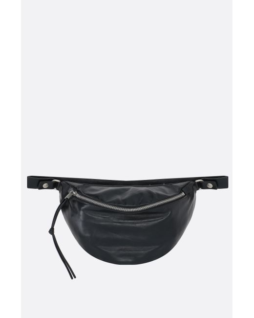 Jil Sander Pivot small smooth leather belt bag Man