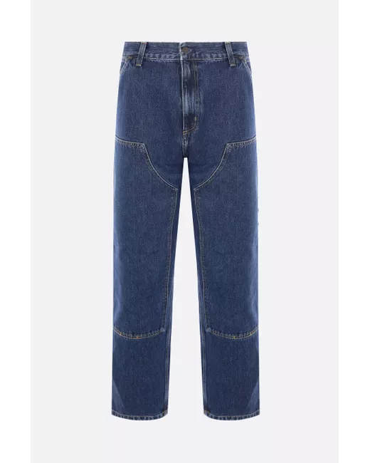 Carhartt Wip Double Knee denim loose-fit cargo jeans Man