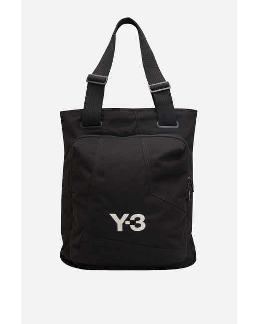 Y-3 Classic canvas tote bag Man