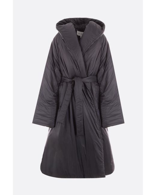 Alaïa nylon padded oversized coat