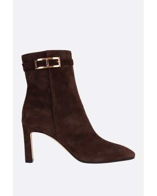 Sergio Rossi Sr Nora suede ankle boots