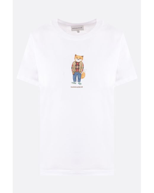 Maison Kitsuné Dressed Fox cotton t-shirt