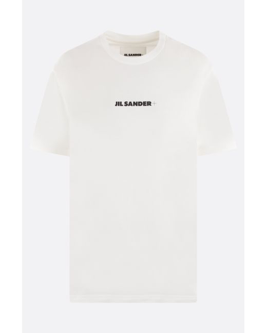 Jil Sander logo printed cotton t-shirt