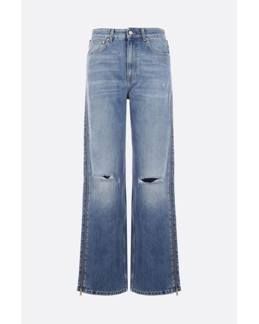 Stella McCartney sustainable denim straight-leg jeans