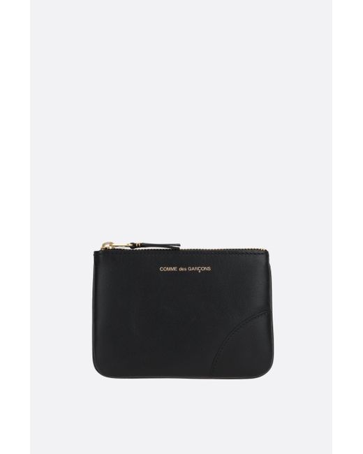 Comme Des Garçons smooth leather small pouch Man