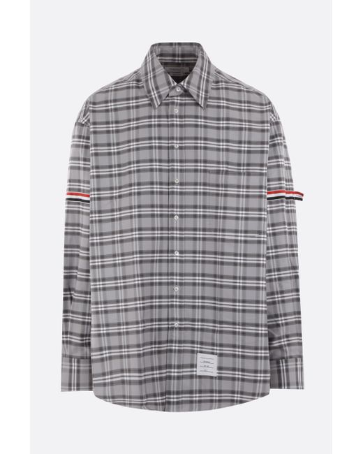 Thom Browne cotton twill oversized shirt Man