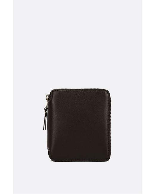 Comme Des Garçons smooth leather small zip-around wallet Man