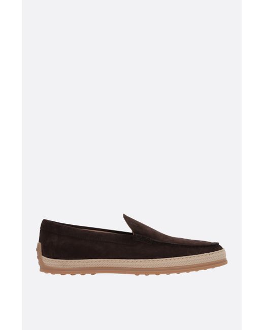 Tod's suede loafers Man