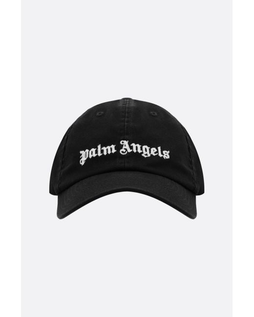 Palm Angels Classic Logo canvas baseball cap Man