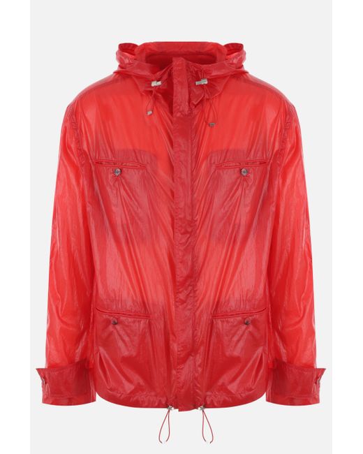 Ferragamo waterproof nylon jacket Man