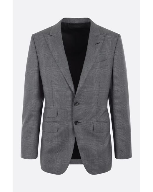 Tom Ford single-breasted wool jacket Man