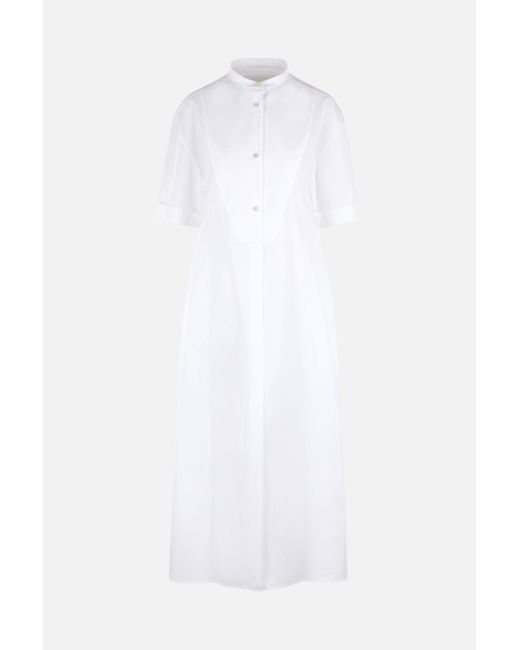 Jil Sander cotton poplin shirt dress