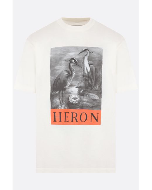 Heron Preston graphic printed cotton shirt Man