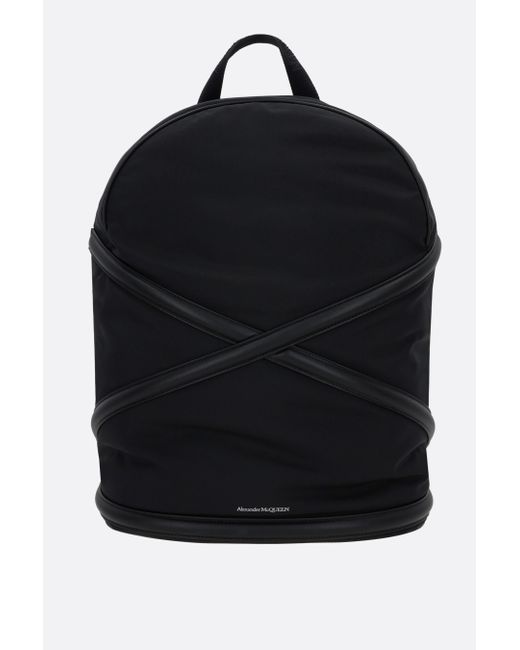 Alexander McQueen Harness nylon backpack Man