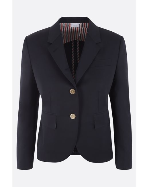 Thom Browne single-breasted wool gabardine jacket