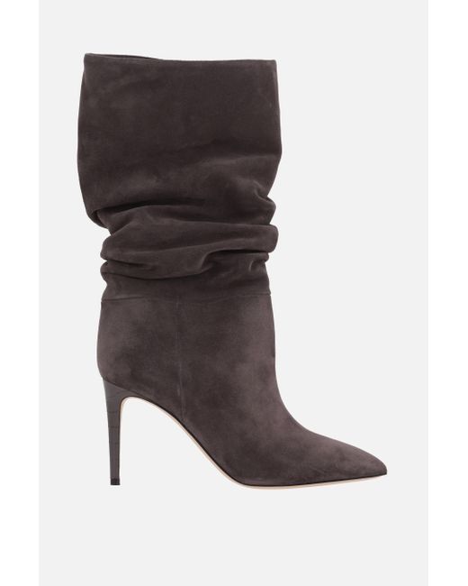 Paris Texas suede slouchy boots