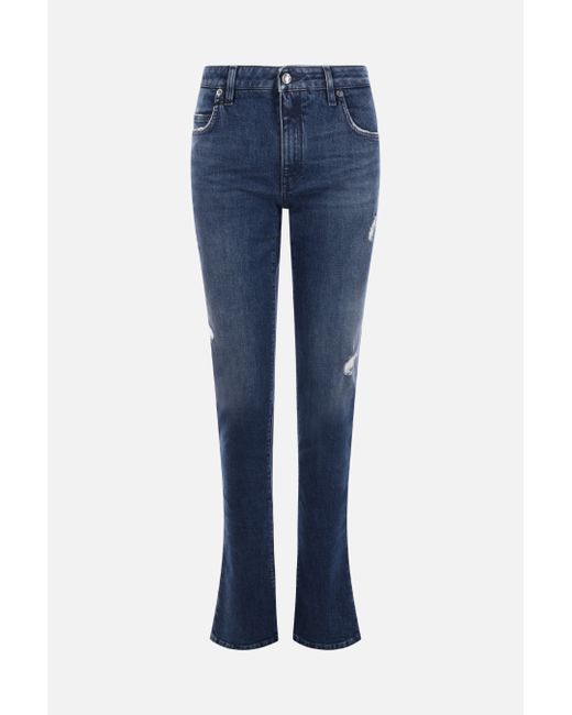 Dolce & Gabbana denim skinny-fit jeans