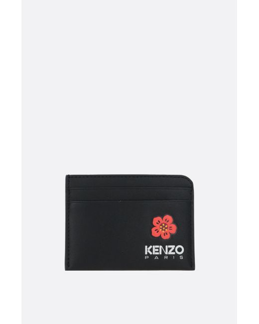 Kenzo Boke Flower smooth leather card case Man