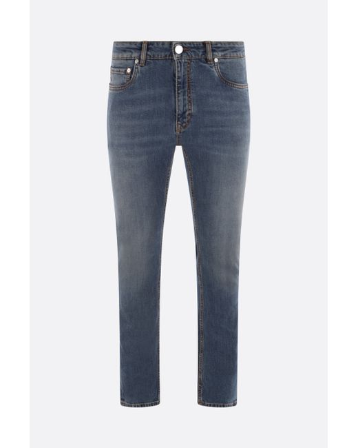 Etro jeans regular-fit denim ricamo logo Pegaso Man