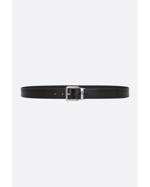 Montblanc smooth leather reversible belt Man