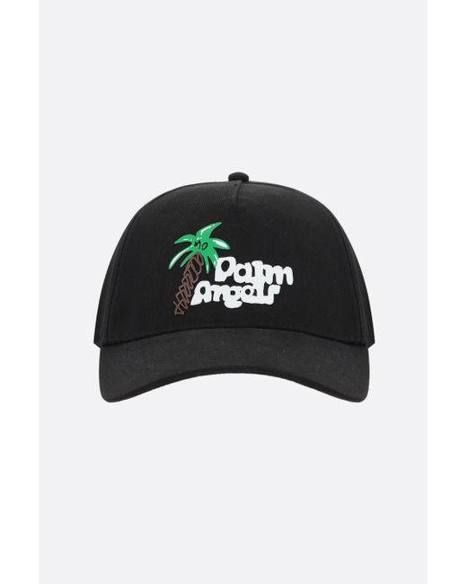 Palm Angels Sketchy gabardine baseball cap Man