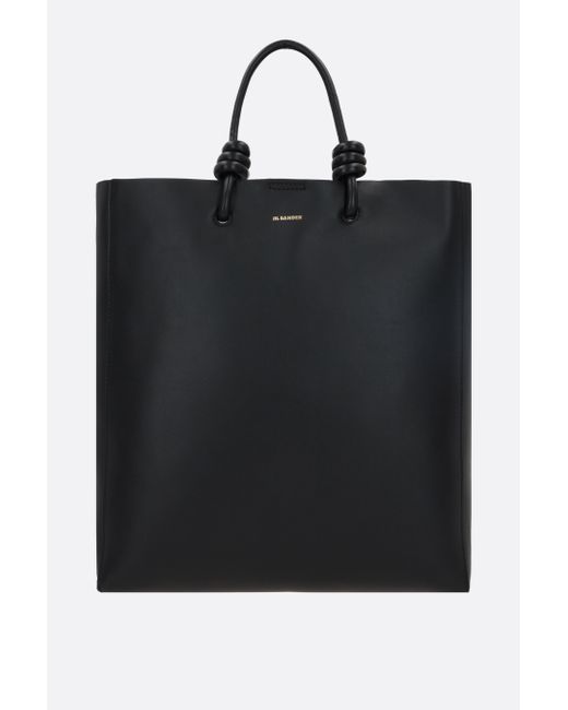 Jil Sander Giro medium smooth leather tote bag