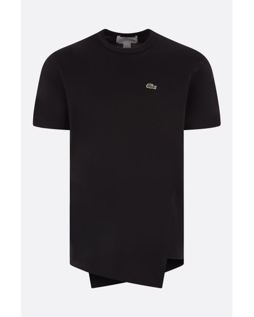 Comme Des Garçons Shirt Boy cotton t-shirt with logo patch Man