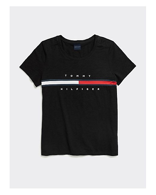 Tommy Hilfiger Adaptive Stripe Signature T-Shirt Deep Knit