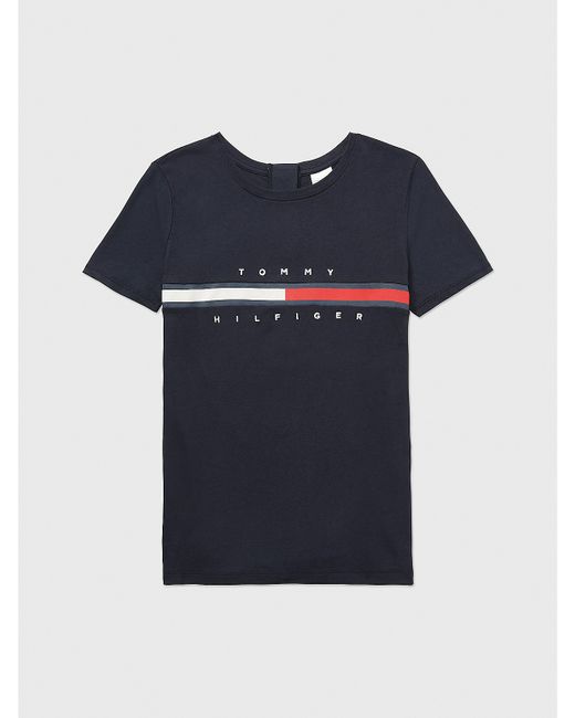 Tommy Hilfiger Seated Fit Stripe Signature T-Shirt