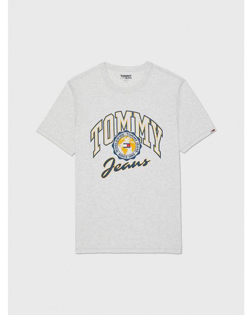 Tommy Hilfiger Sensory College T-Shirt Grey