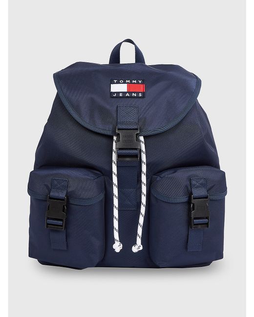Tommy Hilfiger Heritage Flap Backpack Blue
