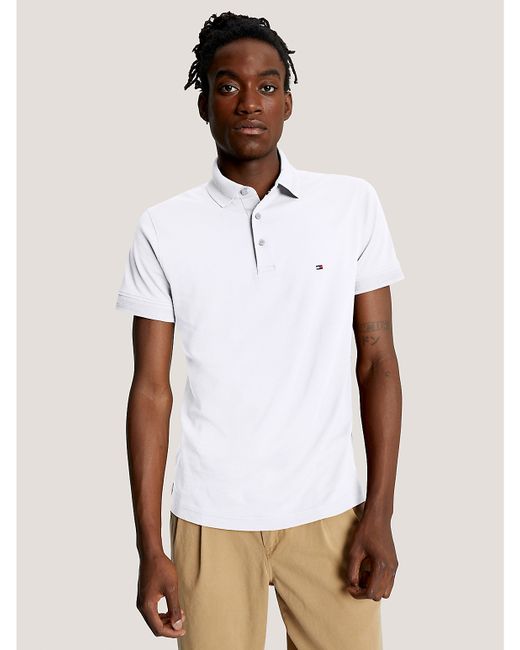 Tommy Hilfiger Slim Fit Essential Cotton Jersey Polo