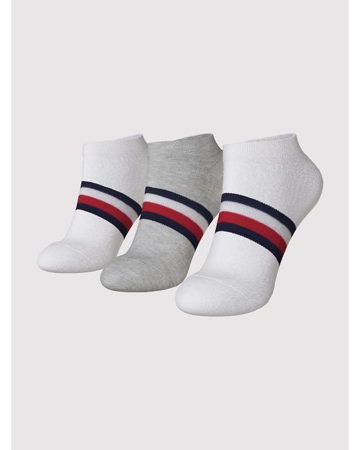 Tommy Hilfiger Ankle Sock 3-Pack White