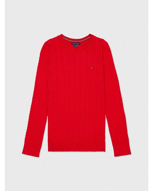 Tommy Hilfiger Cotton Cable Knit Sweater