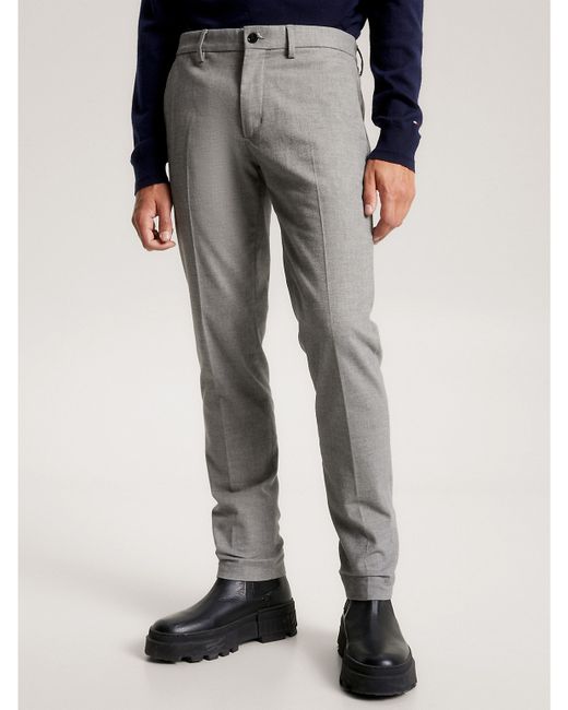 Tommy Hilfiger Slim Fit Knit Trouser Grey 33W x 36L