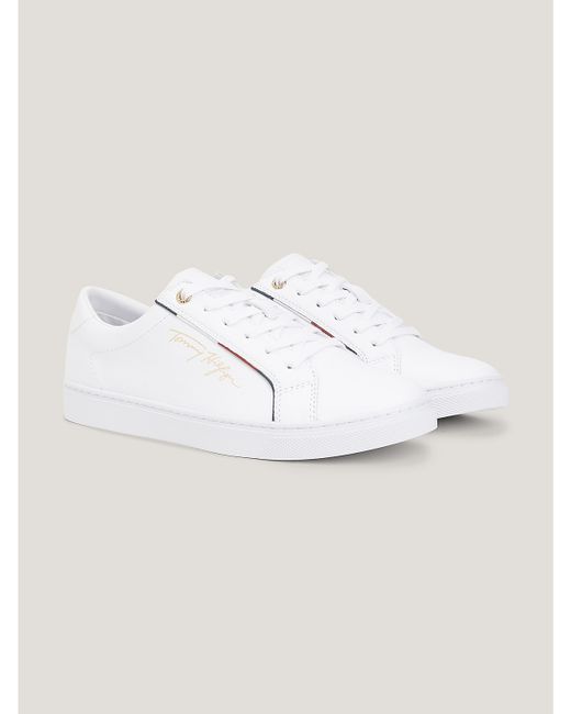 Tommy Hilfiger Tommy Signature Leather Sneaker