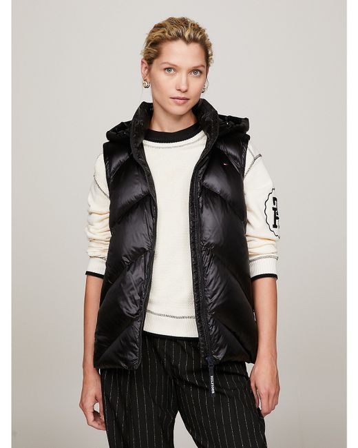 Tommy Hilfiger Hooded Duck Down Puffer Vest