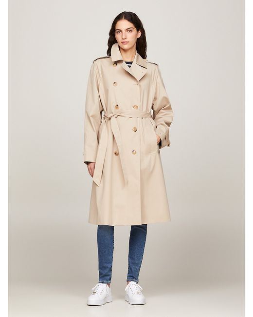 Tommy Hilfiger Cotton Trench Coat