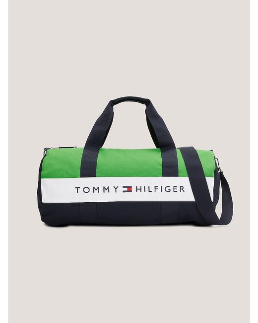 Tommy Hilfiger Colorblock Logo Duffle Bag Multi