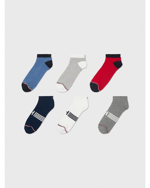 Tommy Hilfiger Ankle Sock 6-Pack Multi