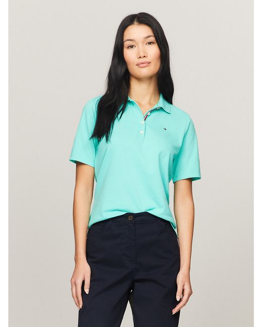 Tommy Hilfiger Solid Stretch Cotton Polo Light/Pastel