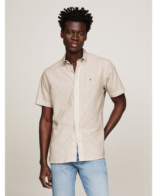 Tommy Hilfiger Regular Fit Cotton Linen Shirt