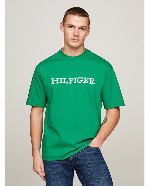 Tommy Hilfiger Embroidered Monotype Logo T-Shirt