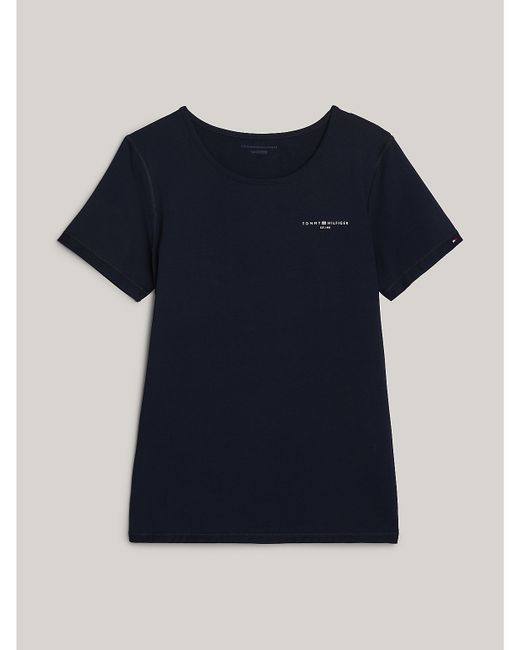 Tommy Hilfiger 1985 Logo T-Shirt Blue