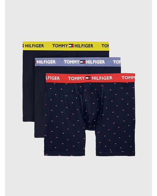 Tommy Hilfiger Everyday Microfiber Boxer Brief 3-Pack Multi