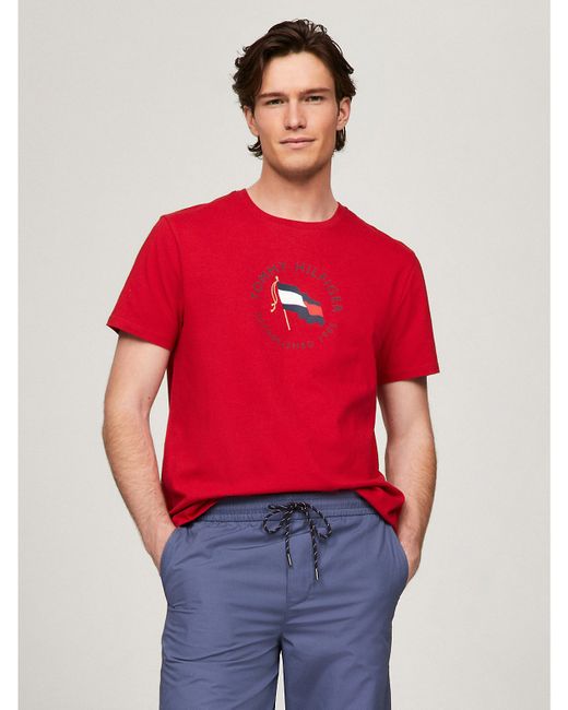 Tommy Hilfiger TH Flag Graphic T-Shirt
